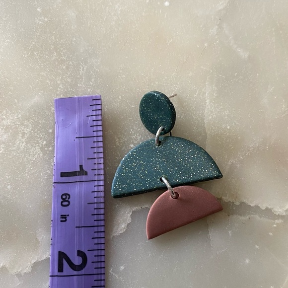 🆕Handmade Clay Earrings - Picture 5 of 8